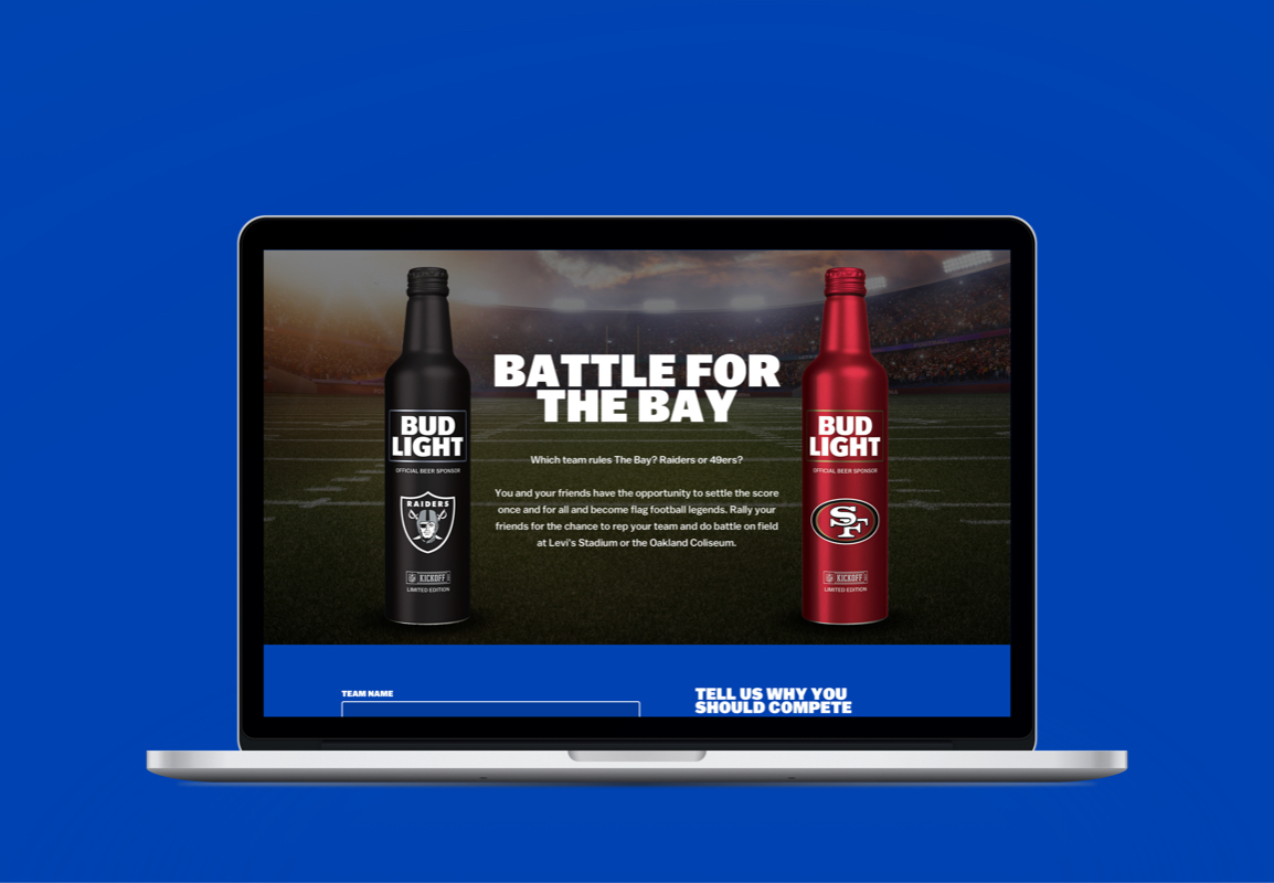 Bud Light 7-on-7 Battle of the Bay information and background