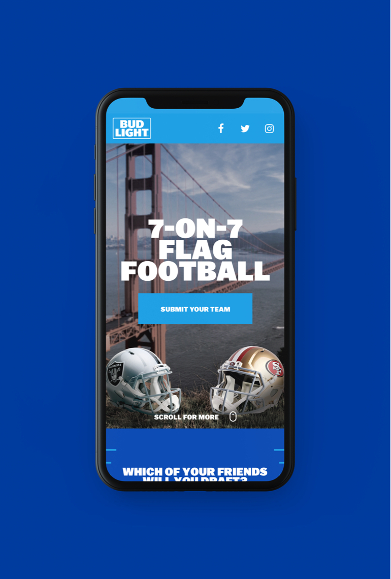 Bud Light 7-on-7 Battle of the Bay on iPhone